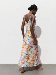 Maija Women's Floral Print Casual Sleeveless Long Dress, Summer Summer Dresses For Women Beach Outfits For Woman Club Outfit Vacation Outfits Woman Dresses For Women Elegant Floral Dress Women