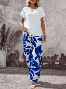 EMERY ROSE 女士两件套 女士夏季服装 女士连衣裙 优雅外出上衣 女士乡村音乐会服装 女士工作服 女士办公室服装 女士休闲套装 度假两件套 2 件夏季服装 女士教师服装 - 彩色 - 查看 5