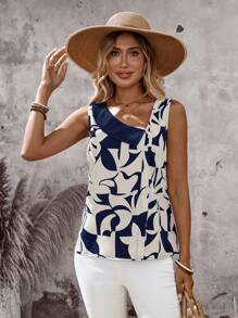 EMERY ROSE 女士衬衫 女士夏季服装 度假服装 女士可爱上衣 外出上衣 女士工作服 女士办公室服装 夏季上衣 可爱夏季上衣 女士夏季上衣 - 彩色 - 查看 6