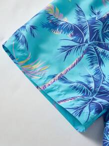 SHEIN 1 quần thể thao thường ngày cho bé trai tuổi teen đi nghỉ mát có họa tiết cây dừa 2 trong 1 thích hợp cho kỳ nghỉ và du lịch thích hợp cho thể thao thích hợp cho mùa xuân và mùa hè - Nhiều màu - Xem 6