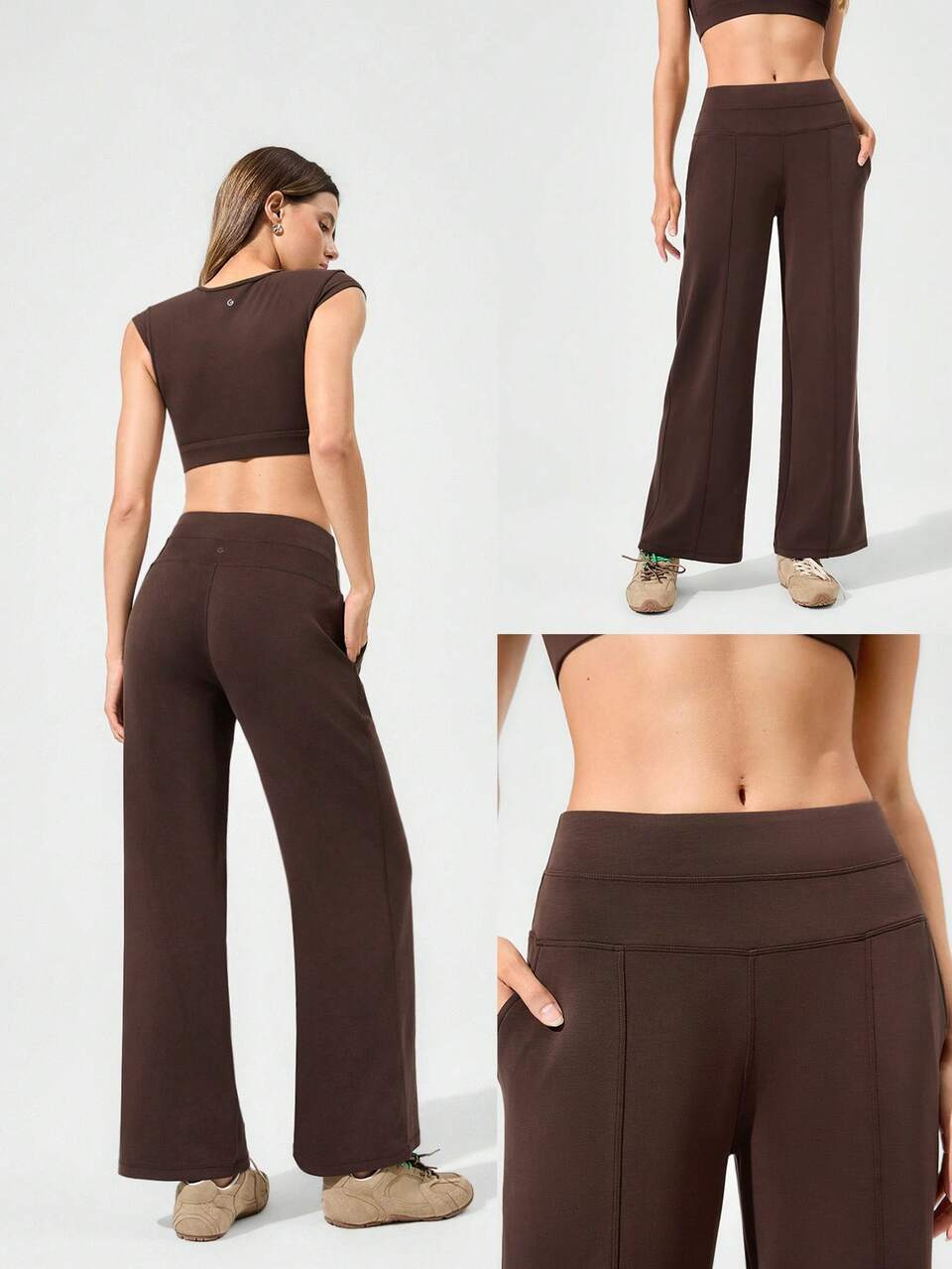 28" Petite SoftCalm Modal High Waist Side Pockets Pants