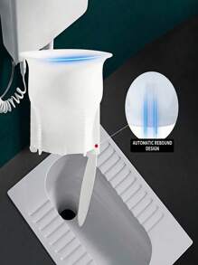 1/2/4 件浴室排水防臭塞，马桶下水道出口密封塞 - 防回流和防堵塞除臭剂