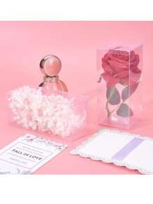 5 件装透明礼品包装盒，现代 PVC 派对礼品盒