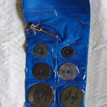 7pcs/Set High-Speed Steel Cutting Blade Wood Plastic Copper Aluminum Soft Metal Small Saw Blade 3.2mm Rod Electric Mill Accessories,Tool Accessories