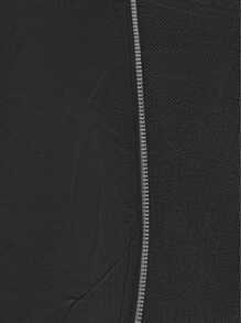 INAWLY 女士休闲仿毛领连帽收腰夹克