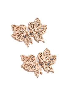 1件/2件优质蝴蝶腰紧扣裤夹领扣女胸针时尚可拆卸裤夹牛仔裤裙子女裤包配饰女学生 - 彩色 - 查看 10