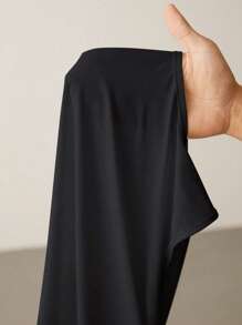 Eassivo Eassivo Women's Round Neck Twist Back Casual Sports Tank Top - Black - View 6