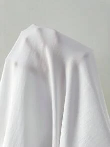 Rafferiza 女士V领时尚夏装 - 白色 - 查看 8