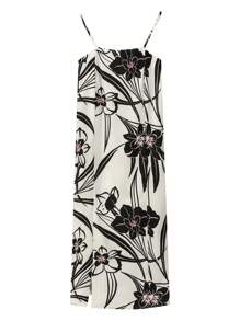 Irokai Japanese Style Printed Kimono Yukata Divided Clothing Set, Suitable For Summer Festivals Japanese Women's Traditional Floral Print Yukata Bowknot Yukata (Modified Japan Style Kimono Robe), Easy Wearing - Black and White - View 4