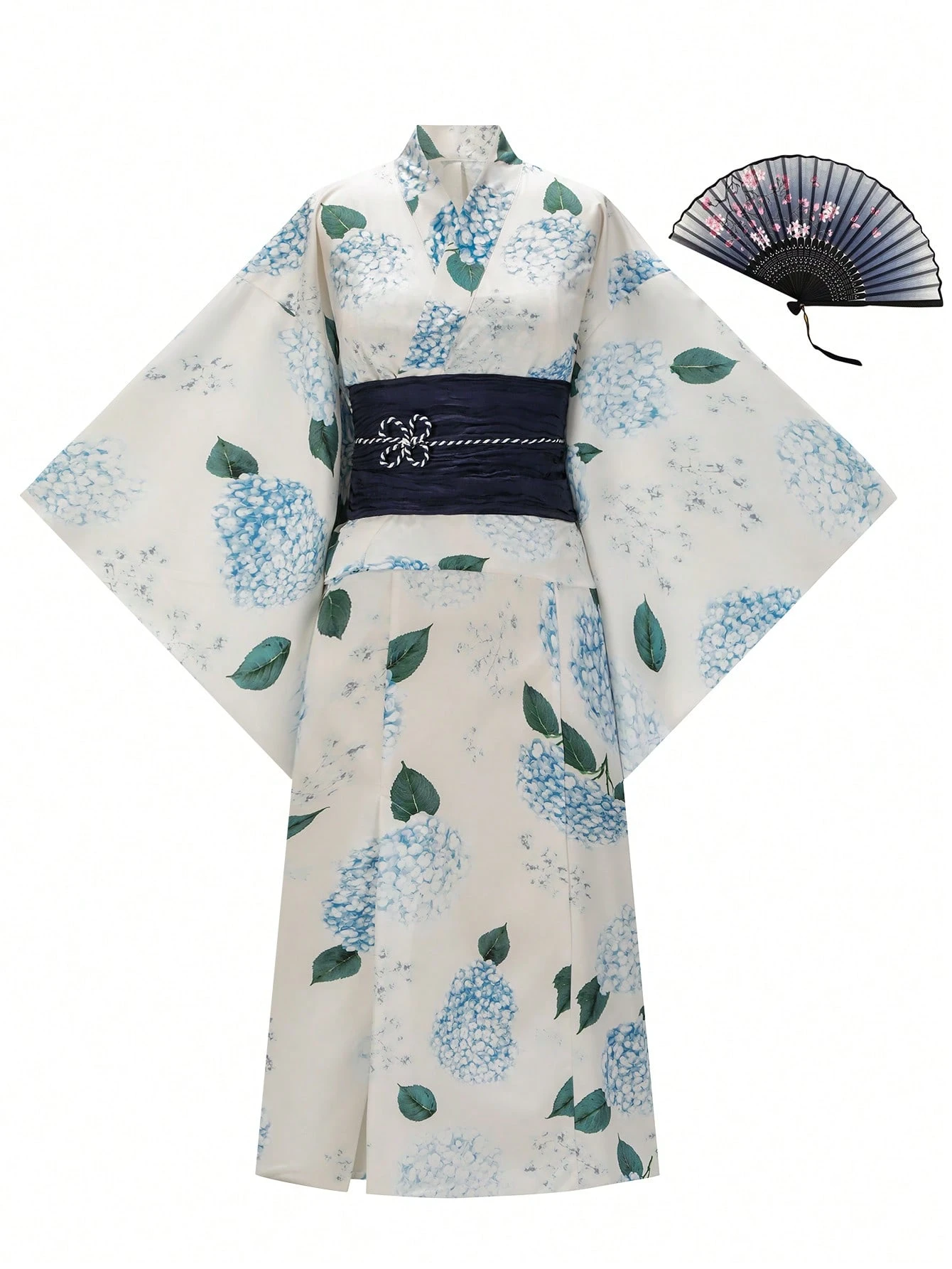Irokai 日本の伝統的な花柄浴衣風