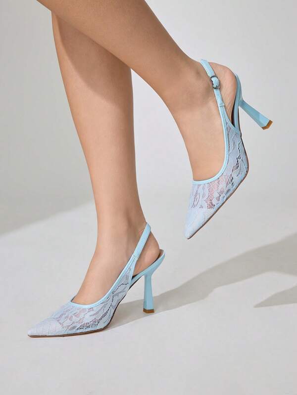 CUCCOO CHICEST Fashionable Sexy Lace Wedding High Heels