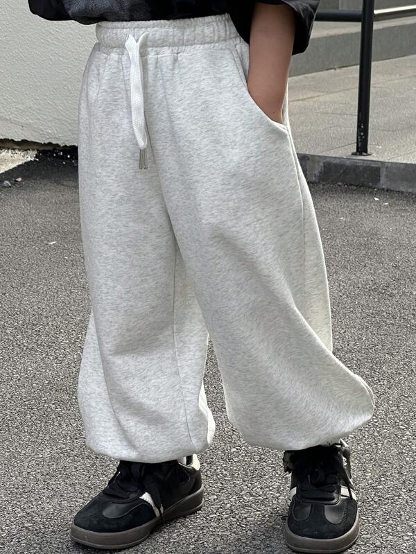 Dazy Kids Toddler Boys' Loose Casual Sports Pants, Fall Outfit