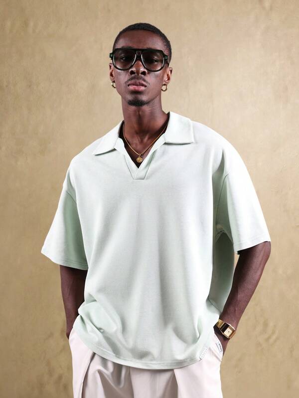 SUMWON Camisa polo de resort ligera y transpirable para uso casual en verano, vacaciones, playa y golf