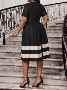 SHEIN Lady Vestidos elegantes para oficina de primavera, verano, otoño e invierno; vestidos negros elegantes para oficina; vestidos para fiestas, vacaciones y playa; vestidos para invitadas de boda; ropa informal de negocios para damas; vestidos de cóctel para damas