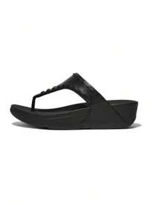 Fitflop Flip Flops - Black - View 3