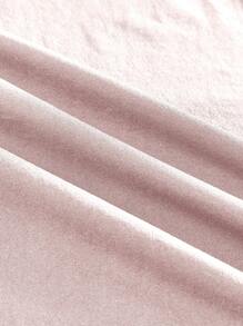 AXEPEAK Camiseta casual de manga corta holgada de punto con parches para hombres, uso diario para adultos jóvenes, edición de ropa urbana, estilo de los años 2000 - Rosa - Ver 5