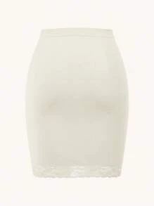 Shaping Daily Wear Skirt - Beige - View 2