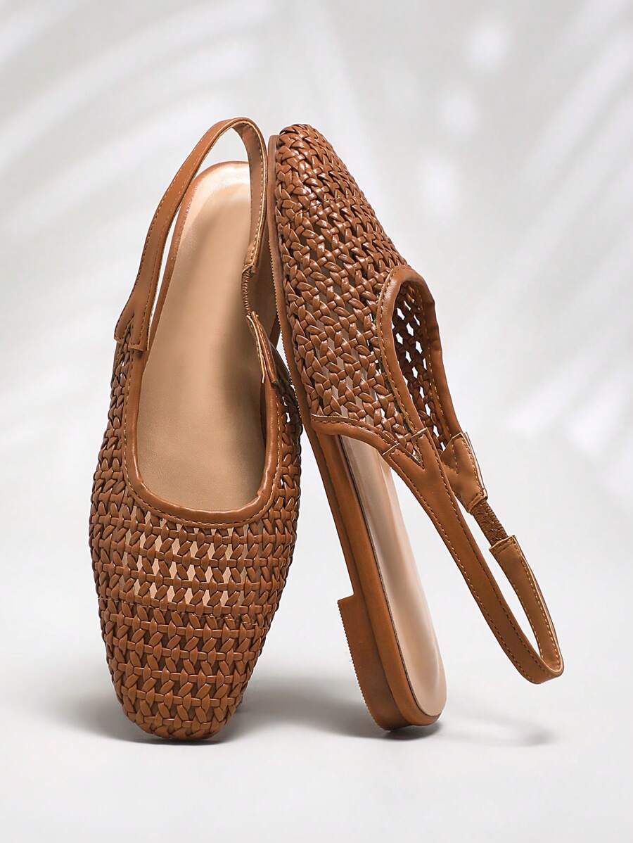 SHUZIA 休闲百搭舒适闭趾女式平底鞋