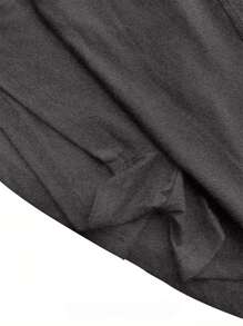 Women's Solid Color Minimalist Daily/Sports Skort - Grey - View 4