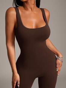 Radiana Body sans manches au cou carré et dos nu pour femme, été