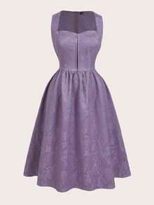 Fairmaia Plus Size Elegant German Traditional Women Dress, Dirndl, Halloween - Multicolor - View 7