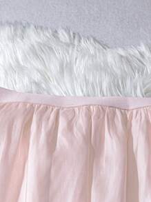 SHEIN Clasi 大码女式纯色真丝优雅修身长款 A 字裙，垂坠飘逸浪漫，适合度假穿着