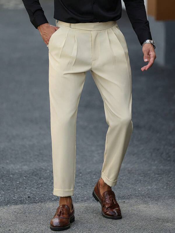 Manfinity Bizformal Pantalon de poches ajusté en style casual chic pour hommes