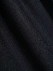 Pantalón de chándal de tejido de punto suelto, cómodo y versátil para uso cotidiano, con estampado de retazos, para adolescentes