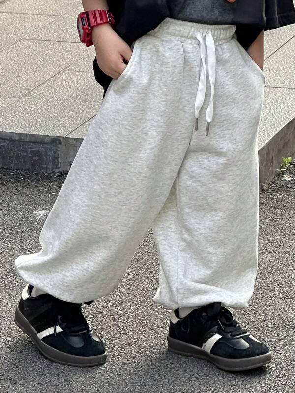 Dazy Kids Toddler Boys' Loose Casual Sports Pants, Fall Outfit