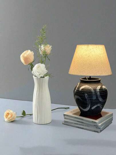 1pc Plastic Indestructible Vase Creative Weddings, Parties, Festivals, Home Donut Vases, Flower Arrangements, Centerpieces, Dining Tafel ations, Hotels, Restaurants, Parties view 6