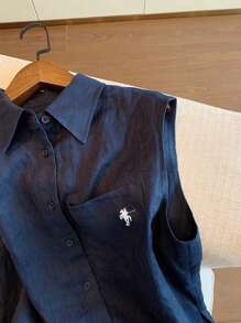 Airaco 2pcs/Set Women Summer Casual Shirt And Shorts Set