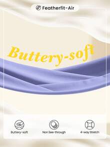 GLOWMODE FeatherFit™-Air Peekaboo方領口衛衣式口袋防滑活動短裙，內置短褲輕支撐低衝擊力春夏連衣裙 - 紫色 - 查看 6