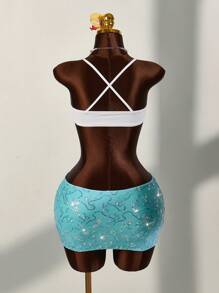 Amplova Women Two Pieces Outfits For Daily Wear - Pink - View 2