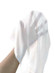 SHEIN Clasi Áo cánh tay dài lưới màu trơn cỡ lớn cho nữ rộng rãi thời trang - Màu be - Xem 5