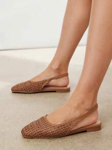 SHUZIA 休闲百搭舒适闭趾女式平底鞋