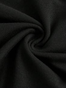 SHEIN Girlism 3 pezzi Leggings aderenti corti casual in maglia nera per ragazze adolescenti, adatti per tutte le stagioni, leggings aderenti per equitazione e sport, leggings versatili di media lunghezza, confezione da 3 leggings a pantaloncino in tinta unita