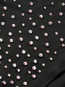 Fashion Road Killin It Jeweled Bikini Panty - Black - View 3