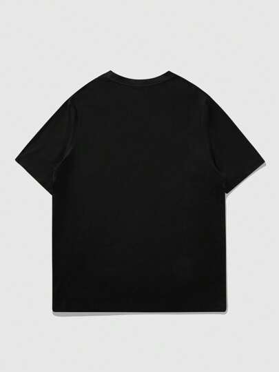 Street Life Camiseta de manga corta unisex con gráfico de estrella de pedrería con estilo, diseño americano de estilo callejero