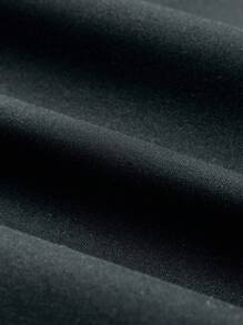 Manfinity Homme Men's Solid Color Minimal Long Sleeve Bomber Jacket Outerwear For Everyday Wear, Fall