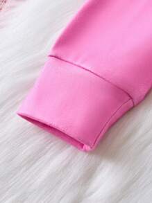 Tween Girl Cute Cartoon Animal Print Long Sleeve Top And Leggings 2 Pieces Pajama Set Snug Fit - Multicolor - View 3