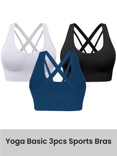 Easithlete Women Seamless Sports Underwear Set Workout BH Tops