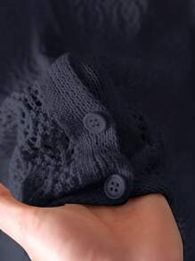 CosyJoli Plus Size Women V-Neck Single-Breasted Slim Casual Knitted Vest,Fall Clothes For Women Autumn