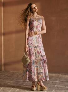 MOTF PREMIUM VESTIDOS LARGOS DE MUJER DE LINO - Multicolor - Ver 4