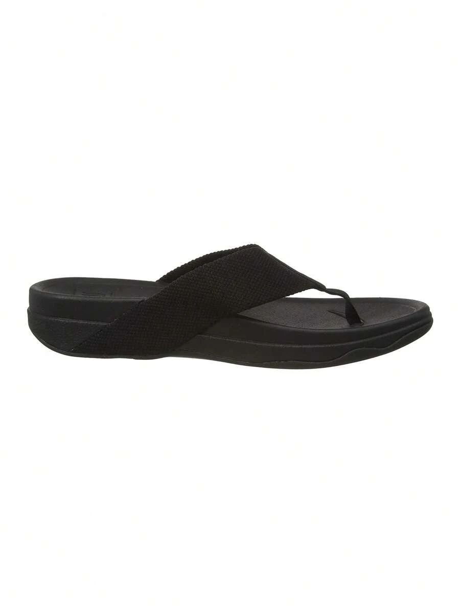 Fitflop Flip Flops - Black - View 1
