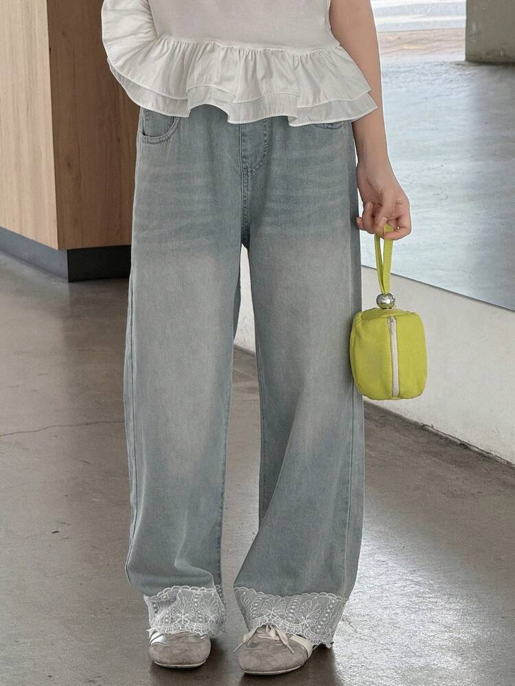 Tween Girls Tween Girl Fall Denim Pants