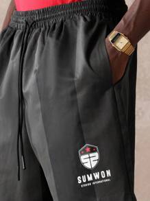 SUMWON High Performance Athletic Basketball Shorts Summer Breathable Gym Training Running Workout Sports Shorts With Drawstring Waist Moisture Wicking