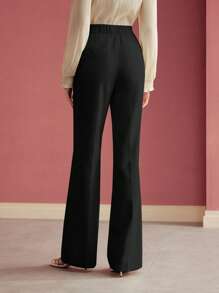 MOTF PREMIUM Calça de Terno Alfaiatada com Vinco Prensado