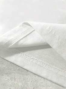 Manfinity Dauomo 男士樱桃水果印花圆领T恤 - 白色 - 查看 5