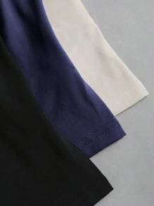 Sweetra Áo ba lỗ không tay màu trơn thường ngày cho nữ, mùa hè - Nhiều màu - Xem 7