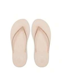 Fitflop Flip Flops - Rose Gold - View 2